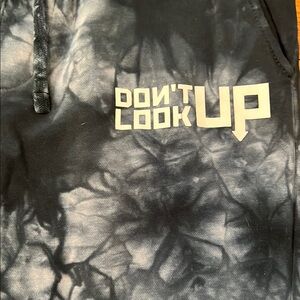 Independent Trading Co.-Don’t Look Up Merch Sweatpants Gray/Black Size Small EUC